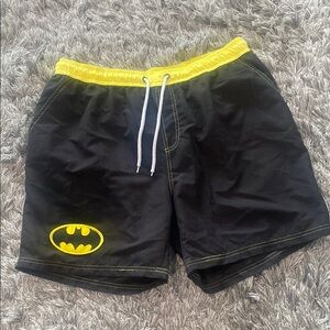 Batman Yellow and White swim suit